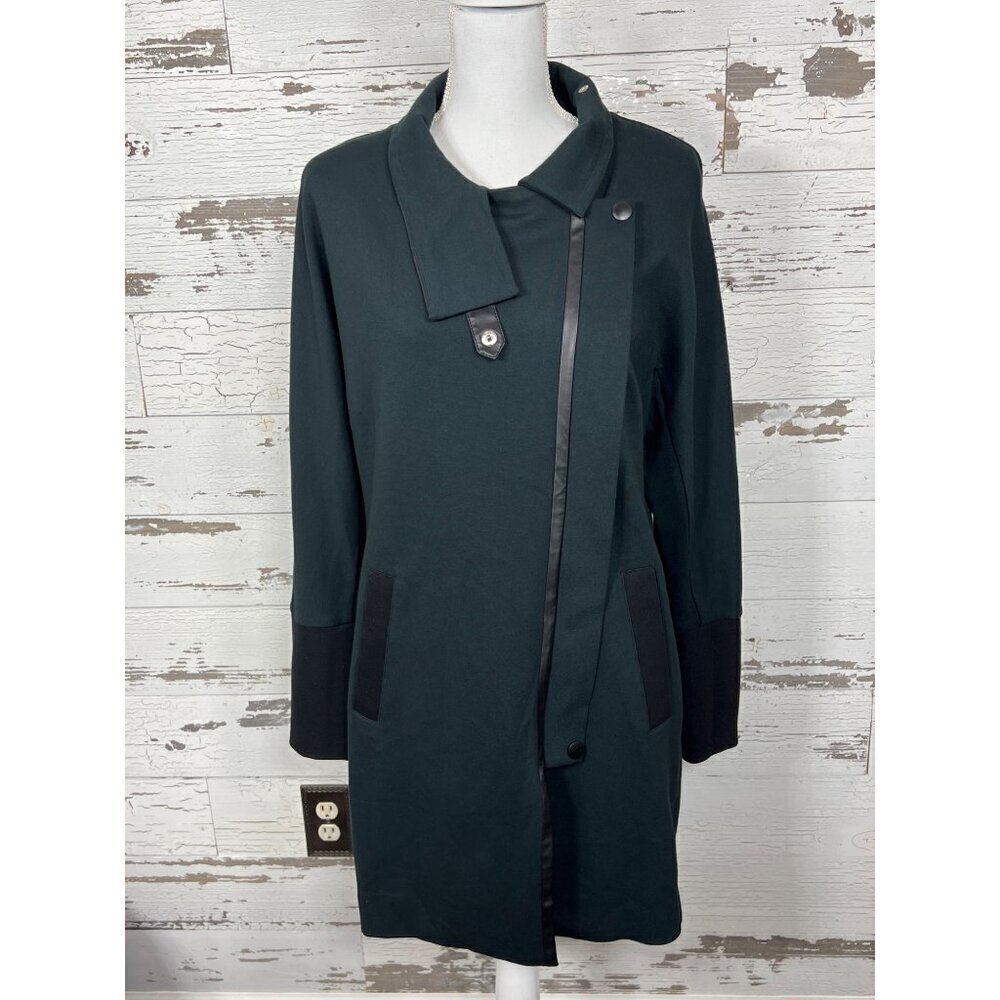 CABI Renaissance Coat Evergreen Sz S #3725 EUC - Picture 5 of 9